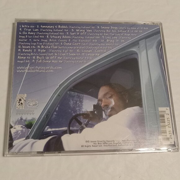 Snoop Dogg Tha Last Meal CD 2000 - Picture 2 of 4